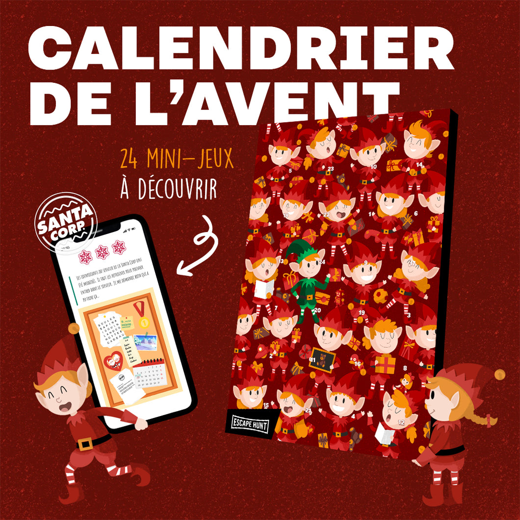 CALENDRIER DE L'AVENT ESCAPE GAME / EDITION 2023