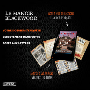 DOSSIER D'ENQUÊTE  "LE MANOIR BLACKWOOD"